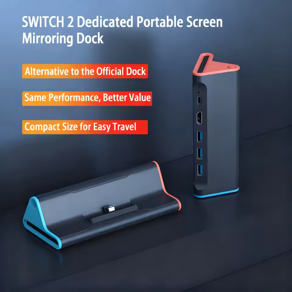 Gaming Console Stand - Stacja dokująca do konsoli Switch 2,