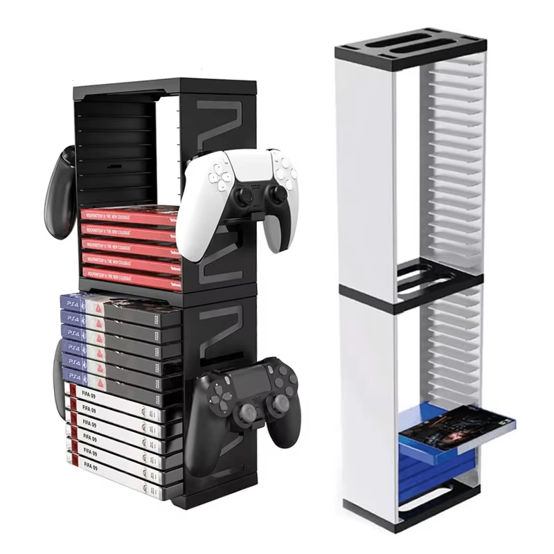 Gaming Console Cabinet - Budka na płyty do gier dla
