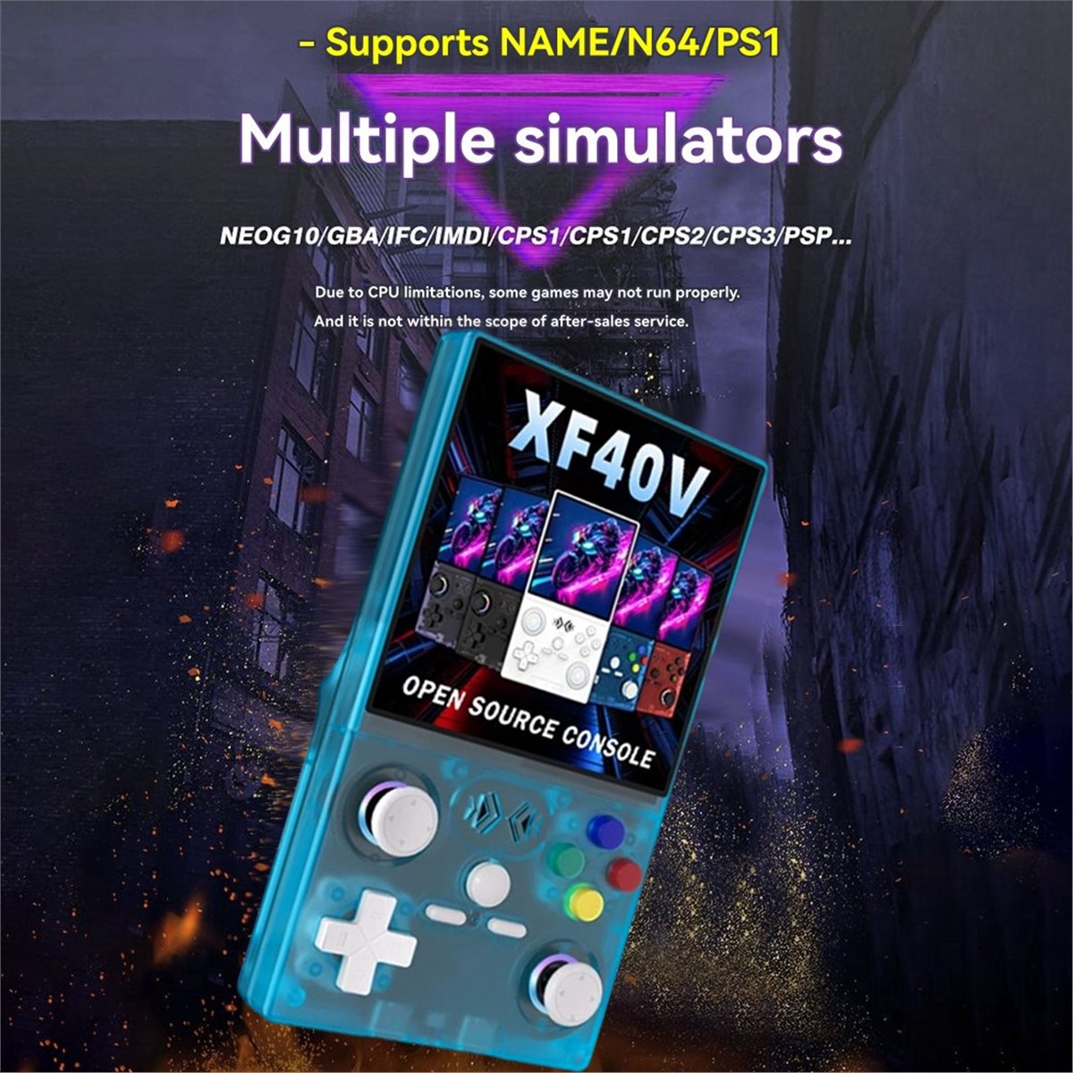 Gaming Console Retro Handheld - A86G NOWA KONSOLA PRZENOŚNA XF40V Retro