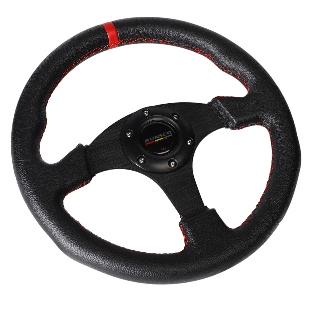 Płaska kierownica 330 mm/13 ca – Steering Wheel Gaming recenzja i cena