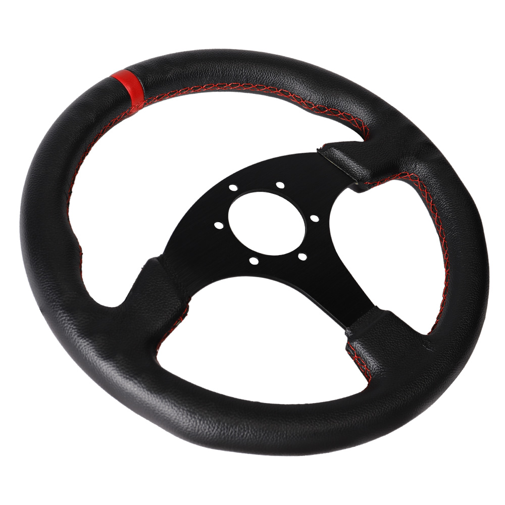 Płaska kierownica 330 mm/13 ca – Steering Wheel Gaming recenzja i cena