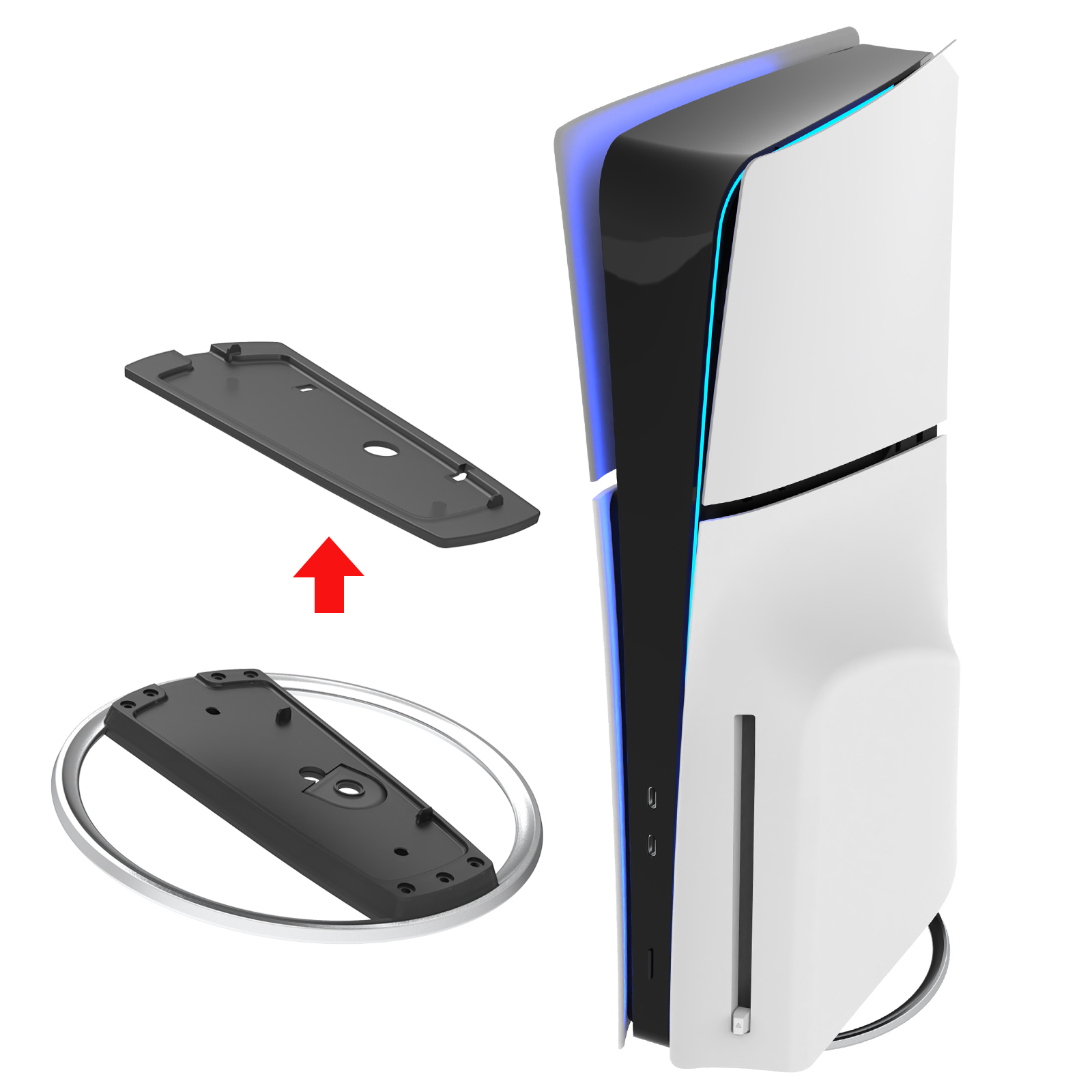 Metalowy stojak pionowy do kon – Gaming Console Stand recenzja i cena
