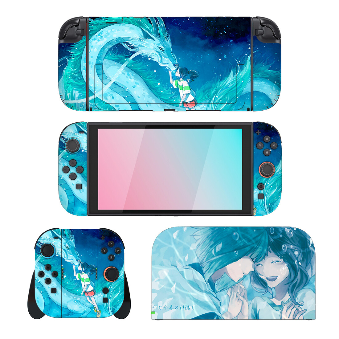 Naklejka ochronna Anime Chihir – Nintendo Console Switch Lite recenzja i cena