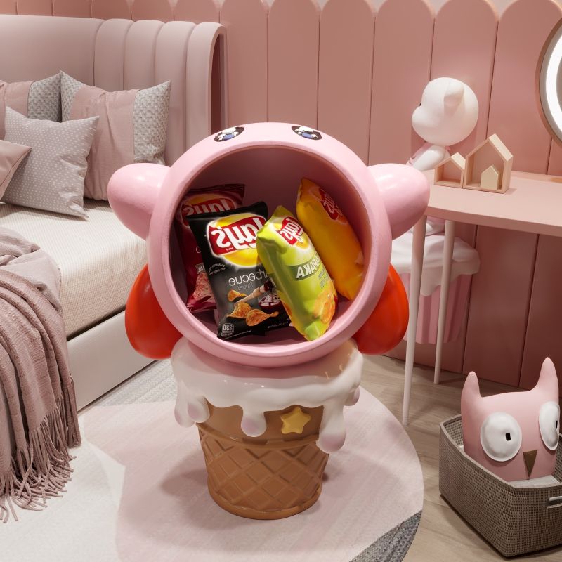 Kawaii Ice Cream Design Kirbye – Gaming Console Cabinet recenzja i cena