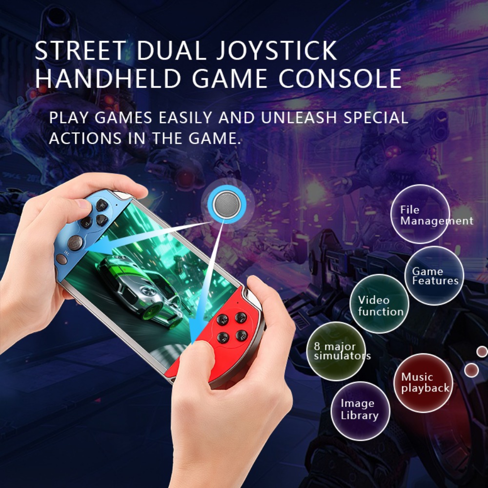 Konsola do gier X7 Plus, ekran – Gaming Console Retro Handheld recenzja i cena