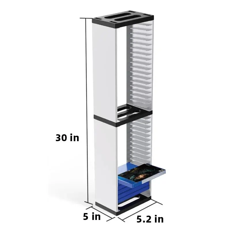 Budka na płyty do gier dla PS5 – Gaming Console Cabinet recenzja i cena