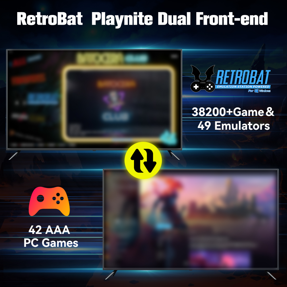 Retrobat&Playnite System HDD R – Gaming Console Chinese recenzja i cena