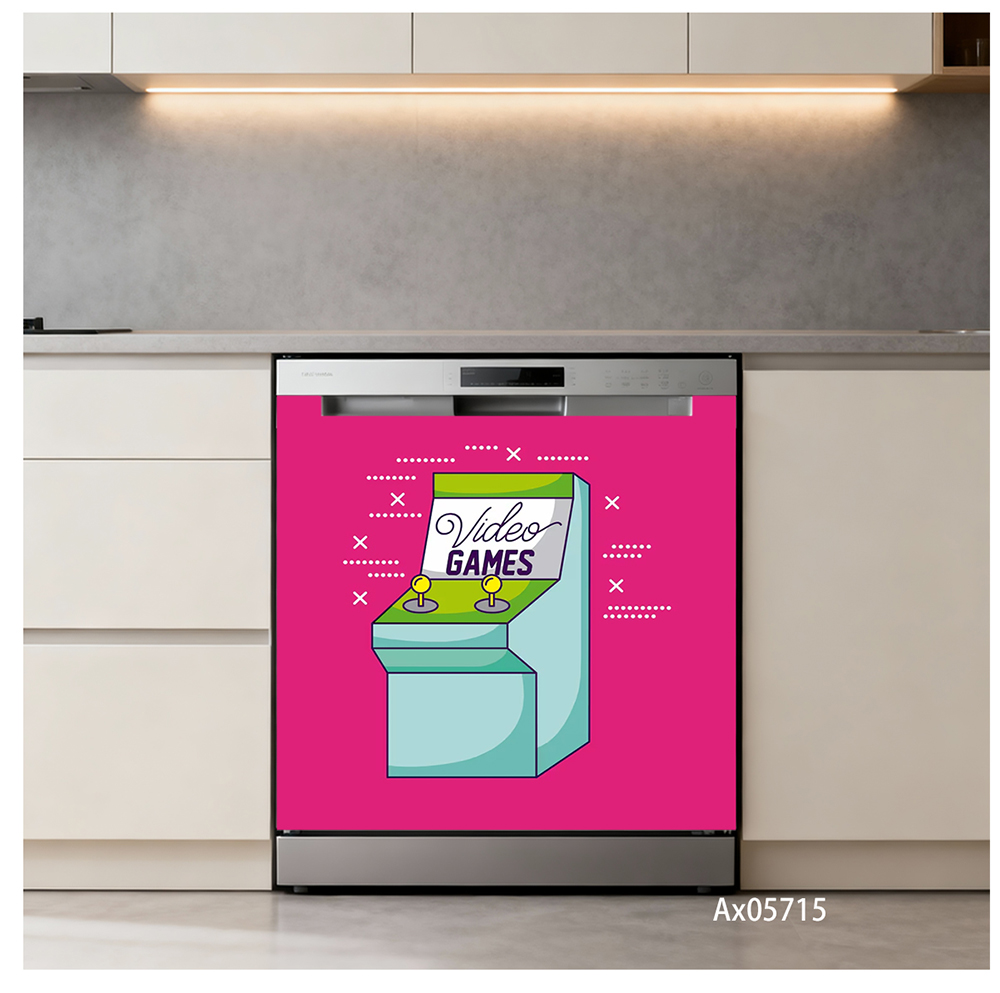 Naklejka na drzwi zmywarki w s – Gaming Console Cabinet recenzja i cena