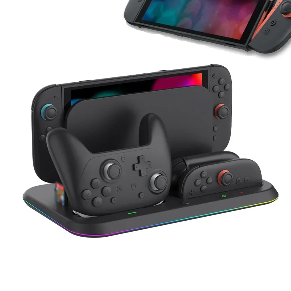 Stacja ładująca z podstawką i  – Gaming Console Stand recenzja i cena