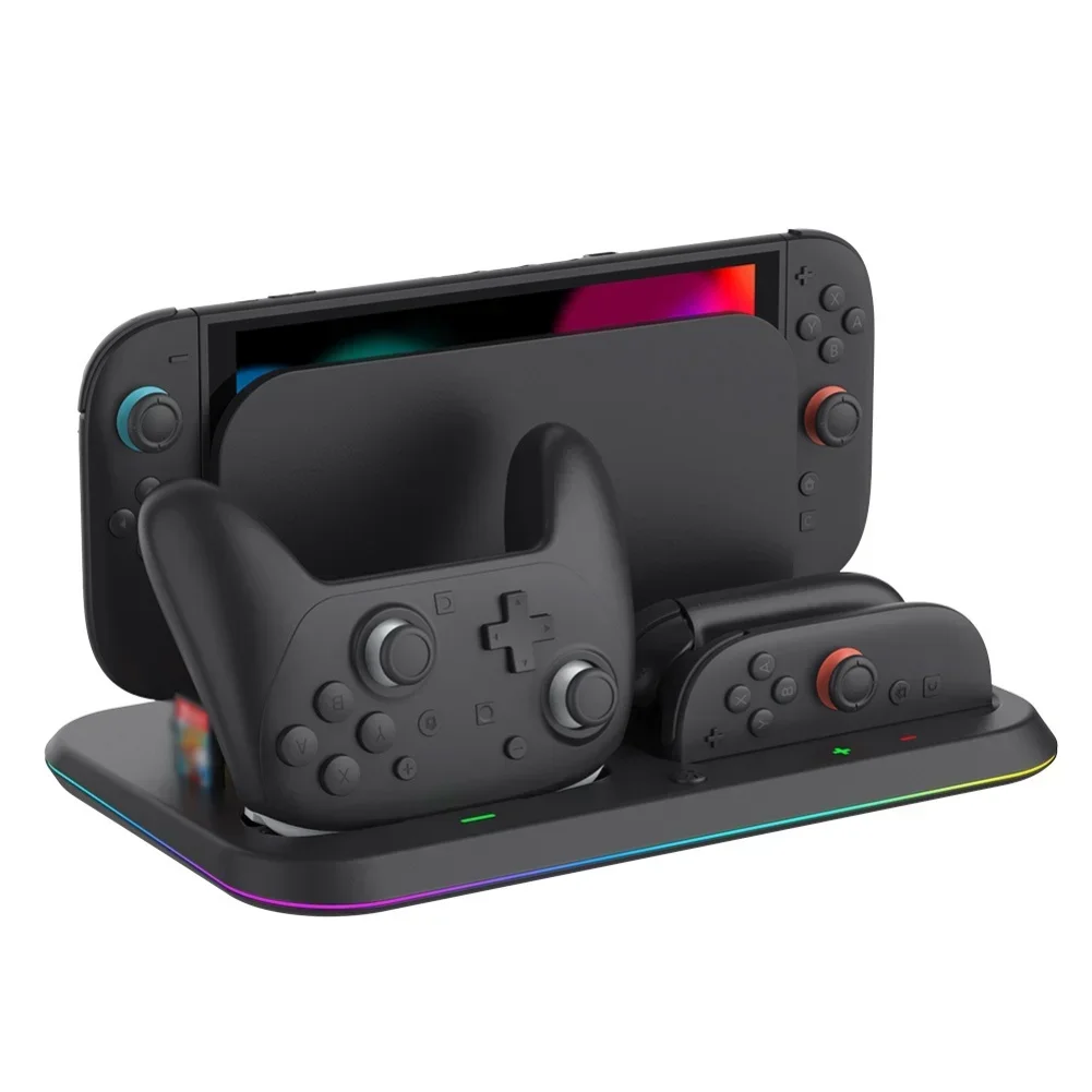 Stacja ładująca z podstawką i  – Gaming Console Stand recenzja i cena