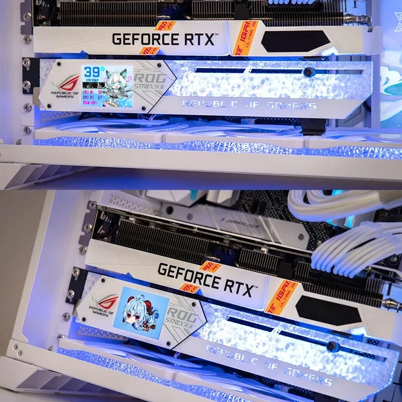 DIY 2,2-calowy uchwyt GPU wyśw – Gaming Console Monitor recenzja i cena