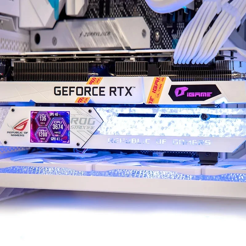 DIY 2,2-calowy uchwyt GPU wyśw – Gaming Console Monitor recenzja i cena