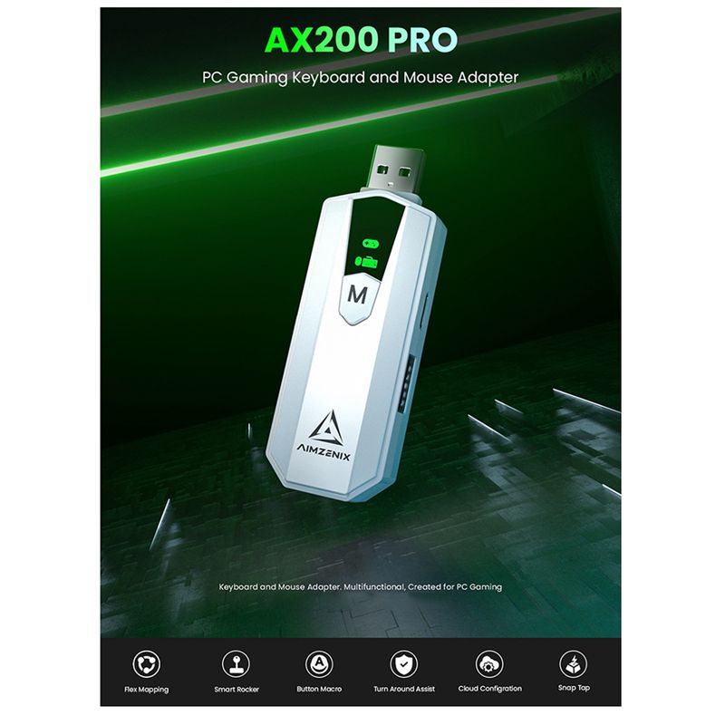 Konwerter AIMZENIX AX200PRO PC – Gaming Console Monitor recenzja i cena