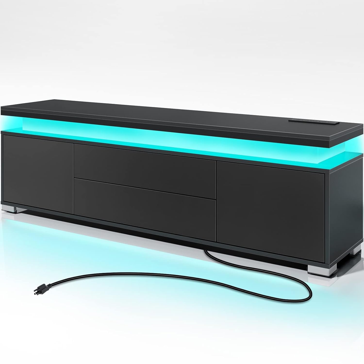 Szafka RTV z gniazdem zasilani – Gaming Console Cabinet recenzja i cena