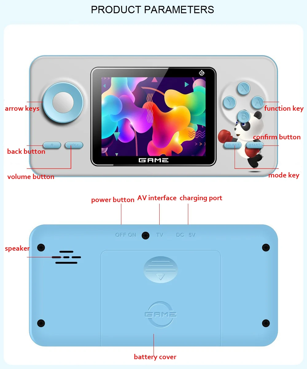 Nowa konsola do gier wideo S5  – Gaming Console 5 Year Old recenzja i cena